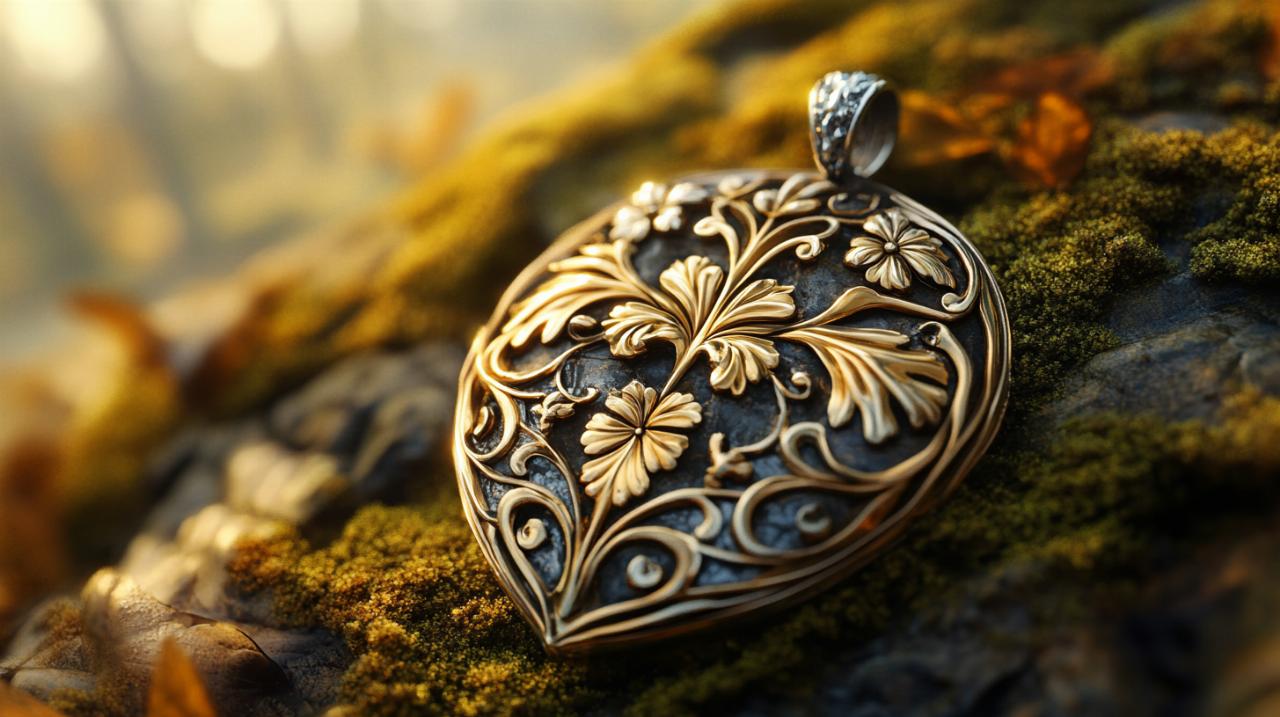 Naturaleza en un Hermoso Colgante: Mensajes Personalizados de Amor y Serenidad para tu Cuello